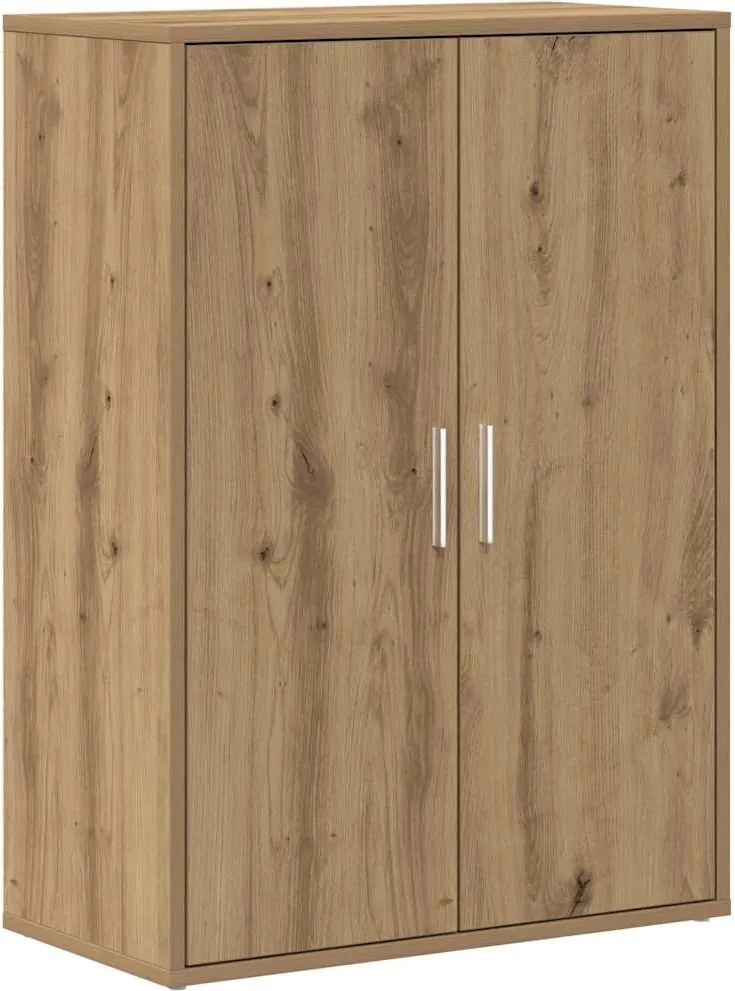 vidaXL Széf Artisan tölgy 60 x 31 x 84 cm Faanyag
