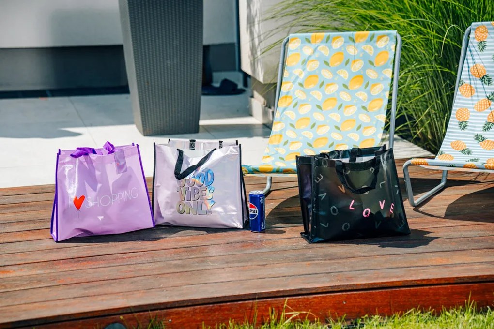 Bevásárlótáska SHOP & GO 37 cm - több változat Változat: Botanique