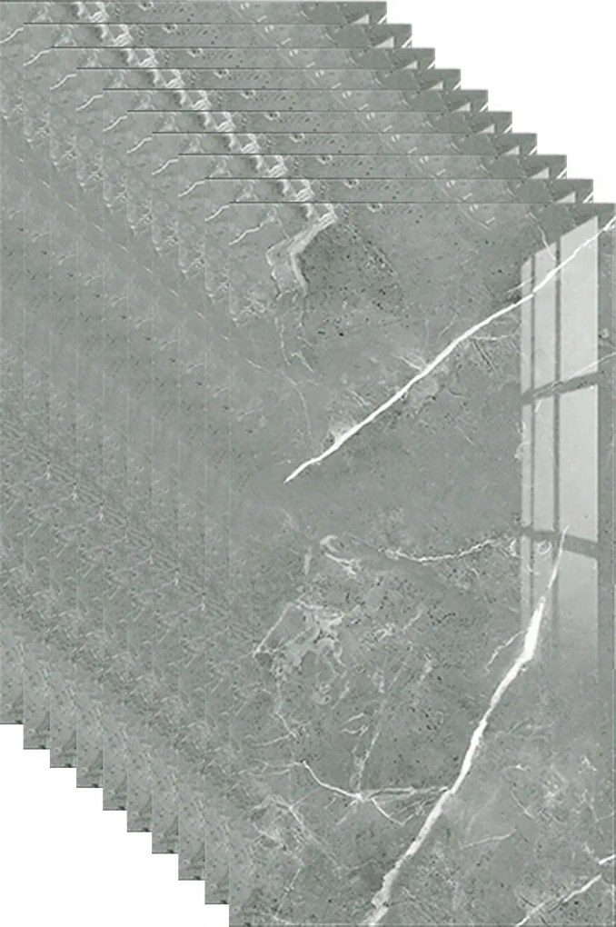 Falpanelek Öntapadós Tapéta Márvány Pvc Csempe 30X60CM 10 Db