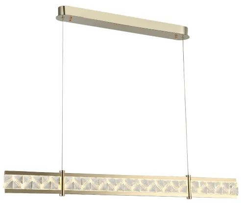 LED fényerőszabályozható kábelre függesztett csillár ENRIQUE LED/20W/230V 3000-6000K +távirányító