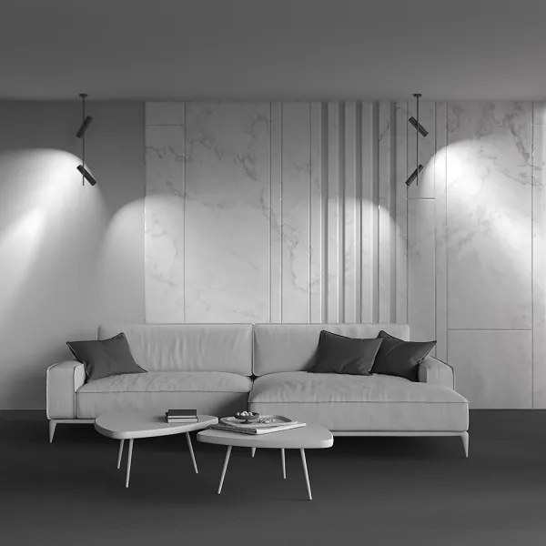 Maytoni C021CL-02B - Csillár rúdon ELTI 2xGU10/50W/230V fekete