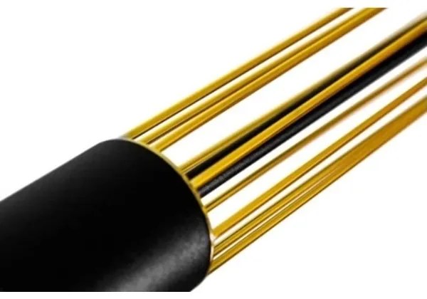 Csillár zsinóron PRESCOT 2xGU10/40W/230V arany