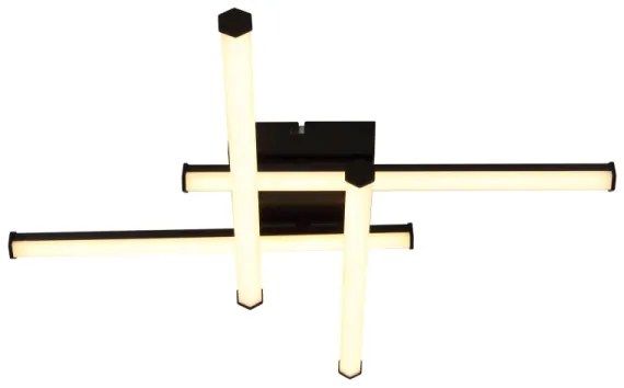 Globo 67342-24 - LED Mennyezeti lámpa KIRINA LED/24W/230V 3000K fekete