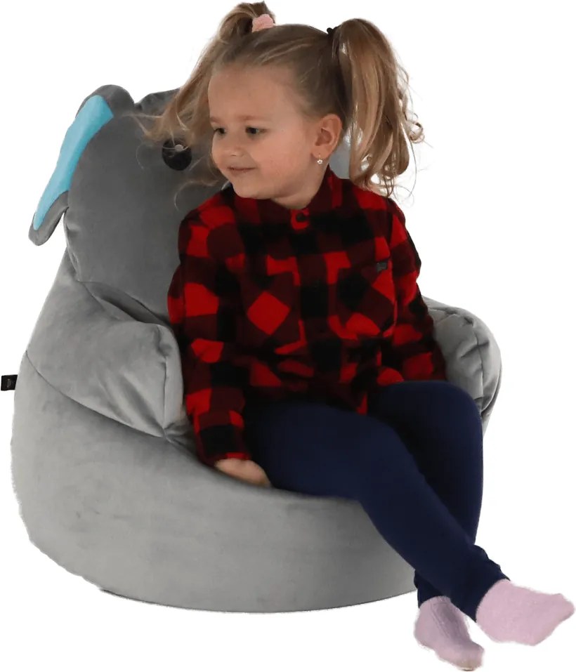 Babzsák, szürke szövet, BABY TYP 2