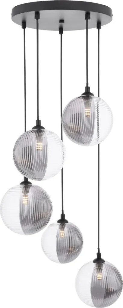 Dar Lighting Federico FED0522-19 Függőlámpa 5x40w/g9 ip20