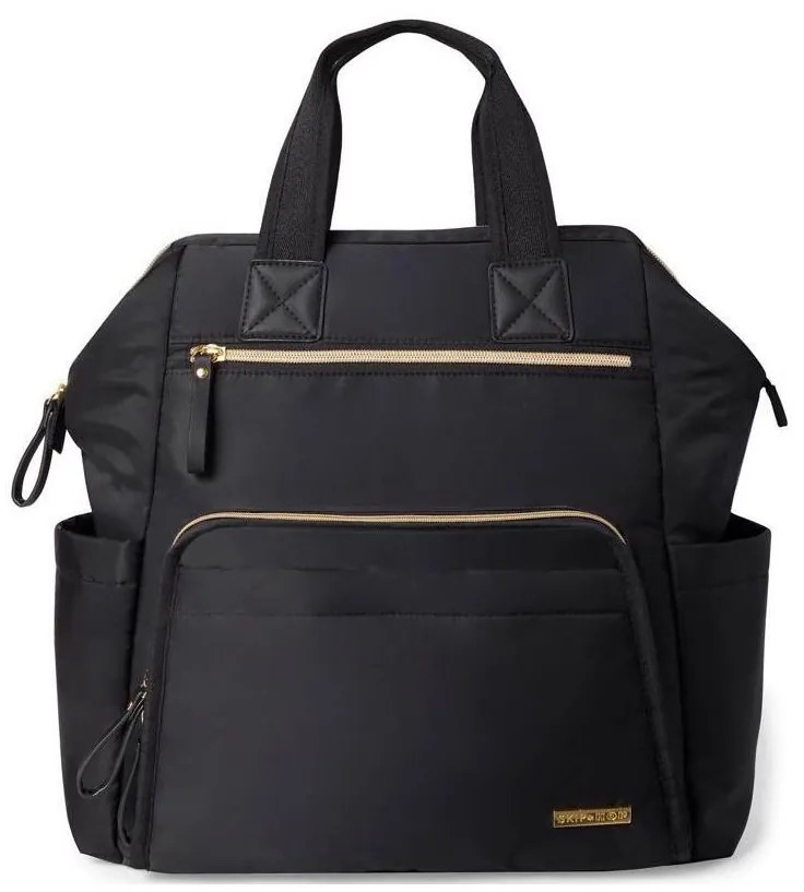 Skip Hop - MAINFRAME pelenkázó hátizsák babakocsihoz, fekete