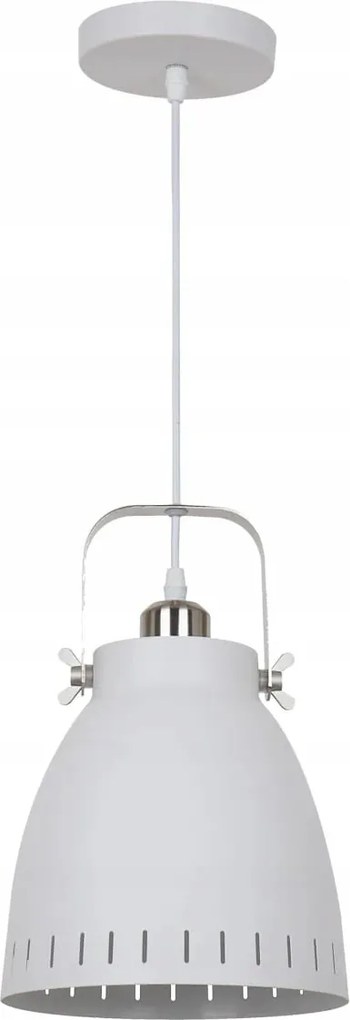 Franklin Italux ipari lámpa, fehér, állítható, E27, 60W