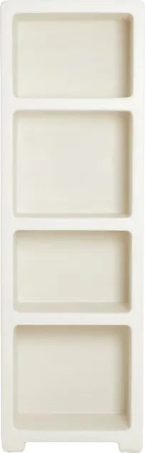 Krémszínű könyvespolc 60x190 cm Naluno – Light &amp; Living