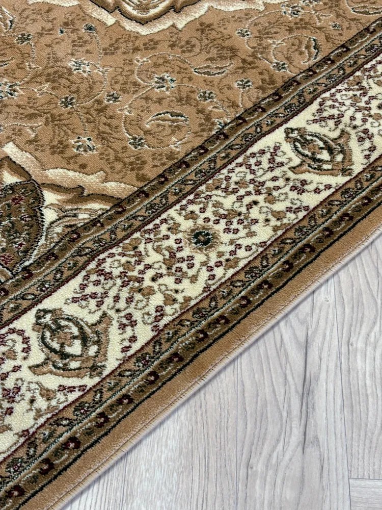 Aristocrat 0083 klasszikus mintájú bézs szőnyeg 80x150 cm