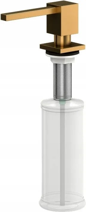 Mosogató Adagoló Folyadék Négyzet Alakú Rozsdamentes Acél Réz 500 ML