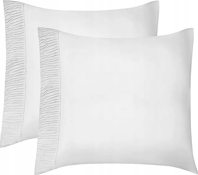 Párnahuzat 80 x 80 cm Qidordour fehér-szürke szín 2 db