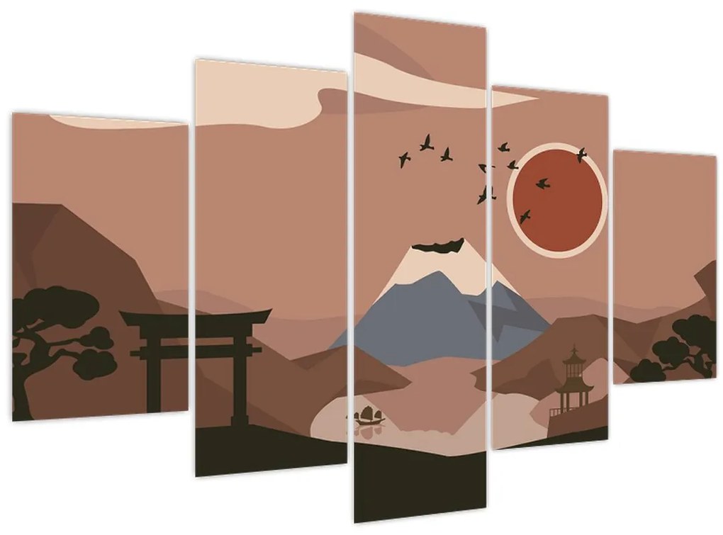 Kép - Japán N⁰1 (150x105 cm)