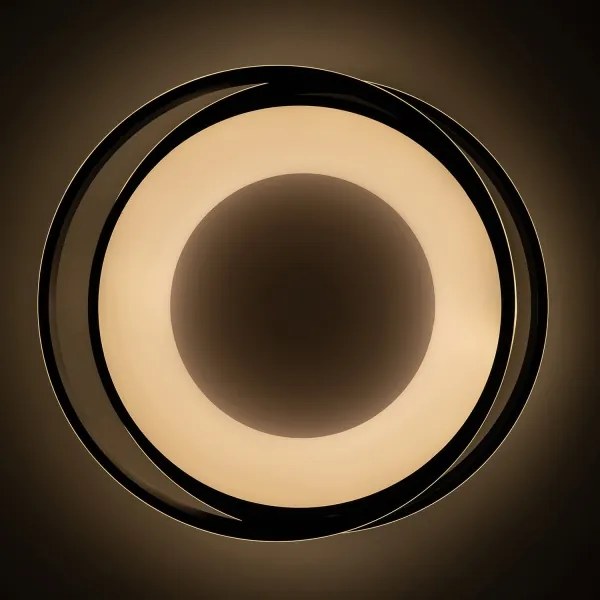 BRILAGI - LED dimmelhető mennyezeti lámpatest FLARE LED/84W/230V 47x51 cm fekete + távirányító