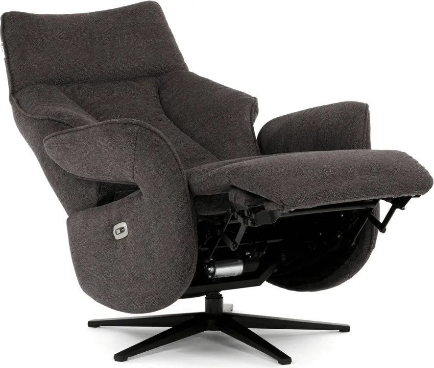 Elektromos relax fotel barna szövet TV-B3973 BR2