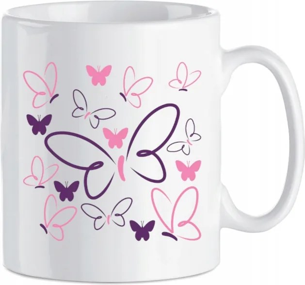 Pillangó mintás bögre Pillangók 330 ml