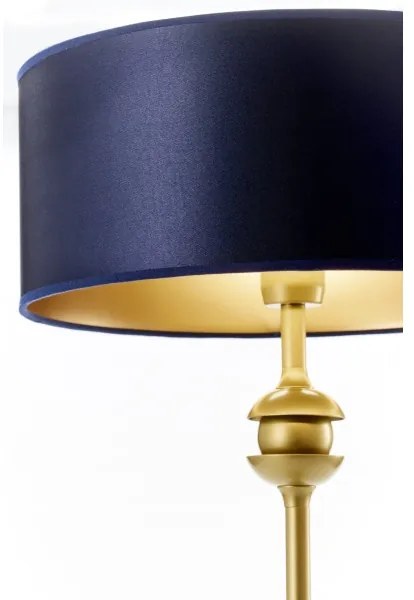 Jupiter 2116 - Asztali lámpa KASZMIR 1xE27/15W/230V kék/arany