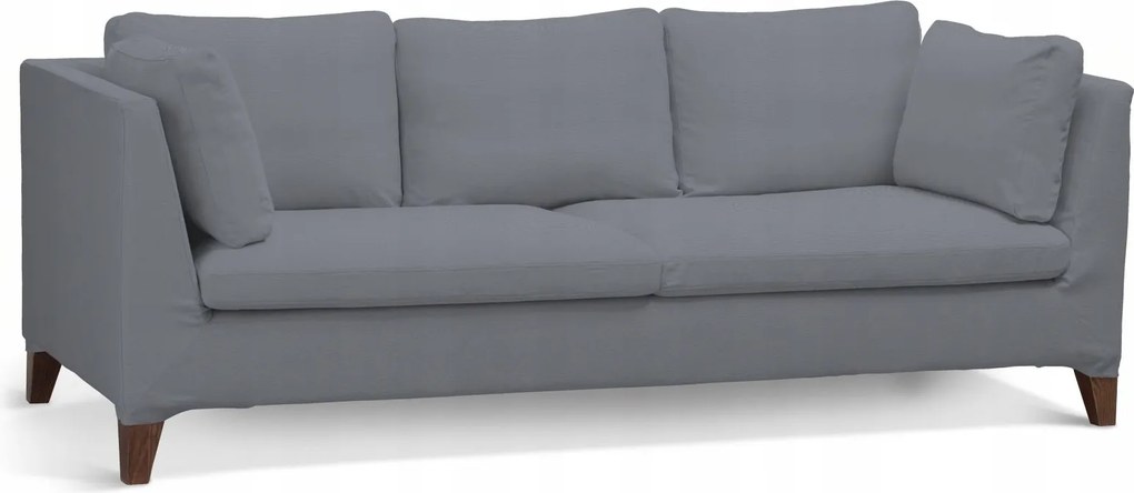 Dekoria Stockholm 3 személyes kanapé huzat Ikea szürke