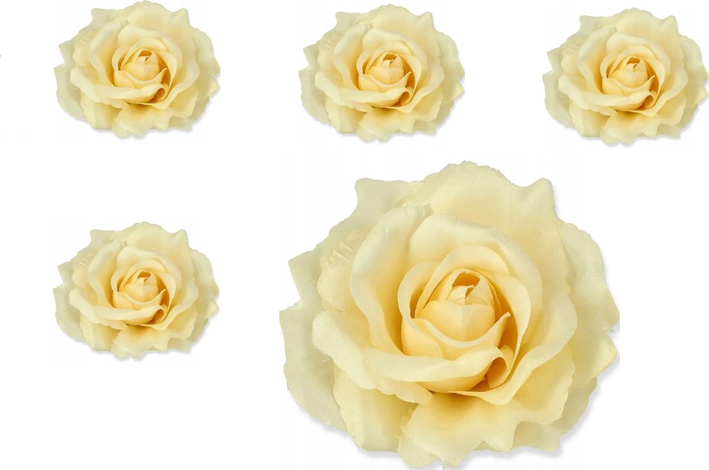 5x Sonia Rózsák Művirágok nádfejek Rózsák csomókhoz Mesterséges