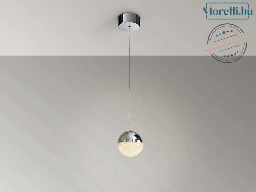 SCHULLER 793301 SPHERE Egyágú Függesztett Lámpa Fém LED IP20