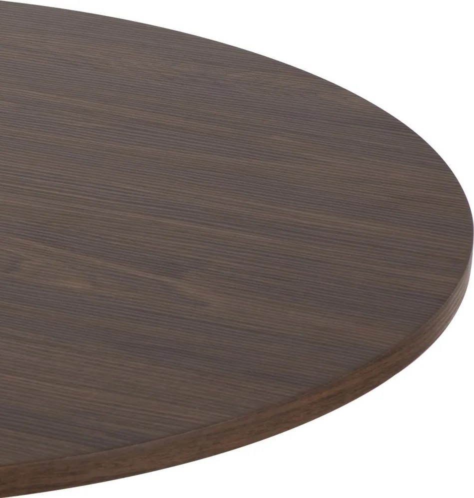 AVENBERG RONDO Étkezőasztal - Ø120, barna
