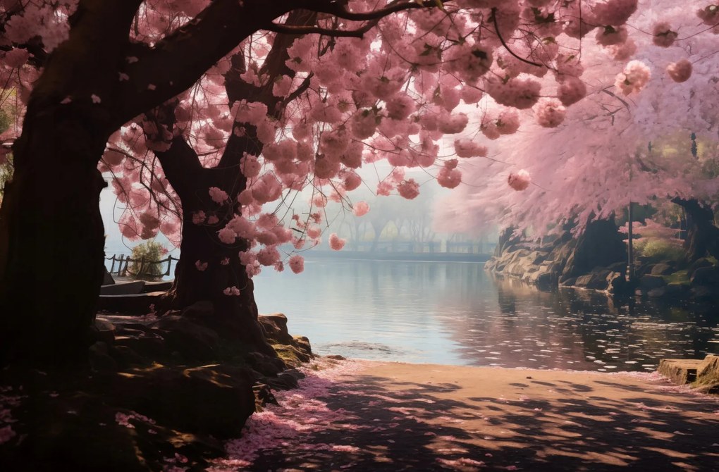 Poszter 86,4x56,8cm Sakura nyugalom