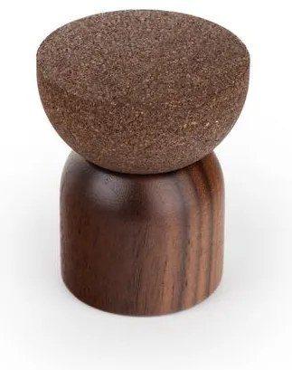 Ajtóütköző Viefe PULSE 48mm, fa, dió - sütét barna parafa