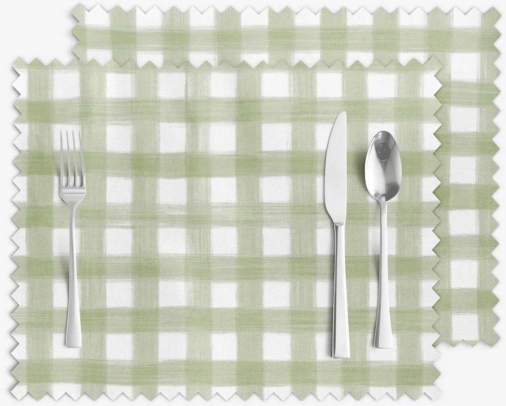 Goldea teflonbevonatú reggeliző alátét - vidéki kockás - 2db 30 x 40 cm