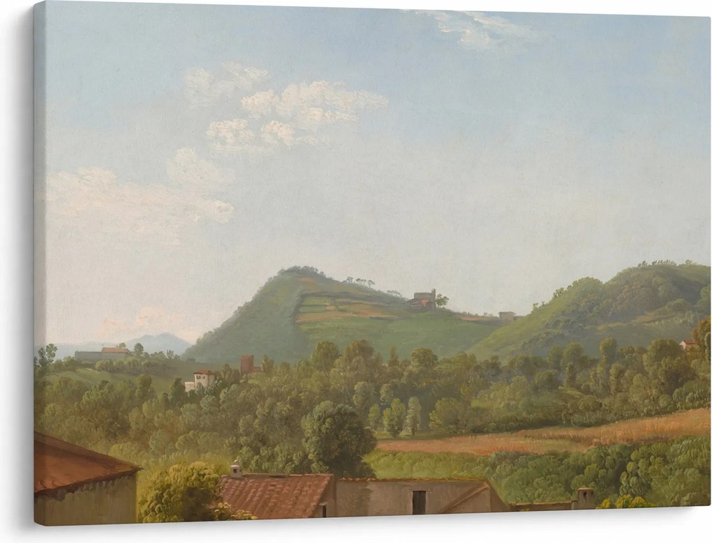 Kép - Simon Denis, View Near Naples, reprodukciók (70x50 cm)