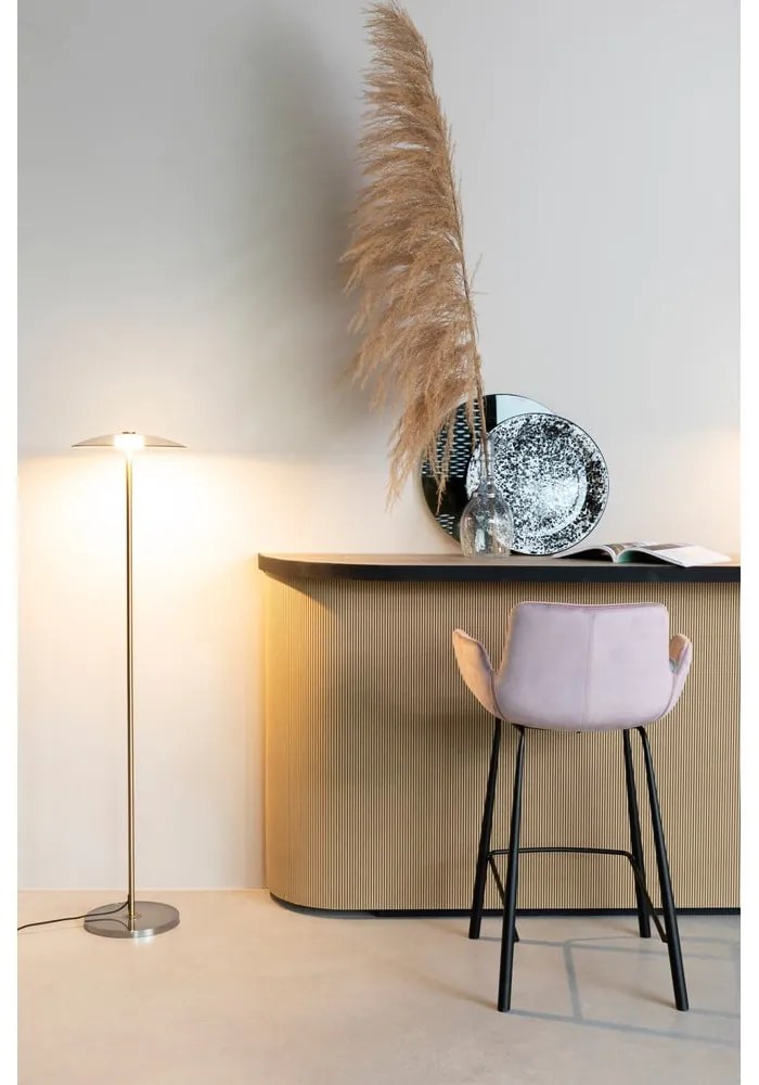 Világos rózsaszín bársony bárszék szett 2 db-os 91,5 cm Brit – Zuiver