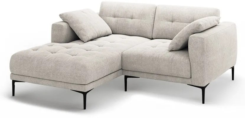 Bézs sarokkanapé (bal oldali-heverő résszel) Bemy – Micadoni