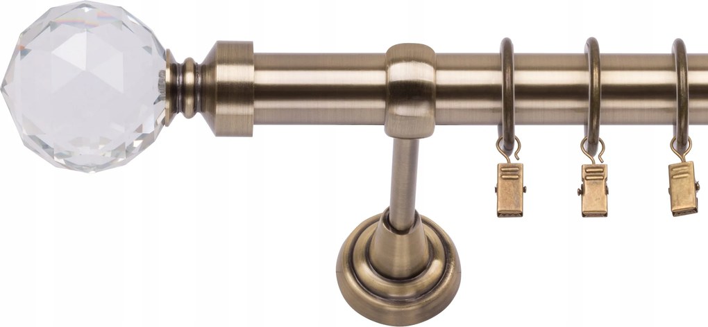 Függönykarnis Szimpla Fém 120 CM 25 MM Békákkal Különböző Színekben