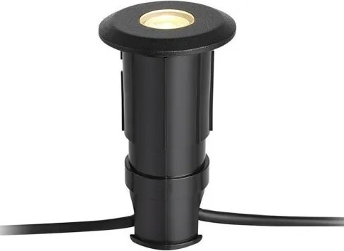 MARKSLÖJD 107285 GARDEN24 Kültéri Talajba Építhető Lámpa Fekete LED IP44