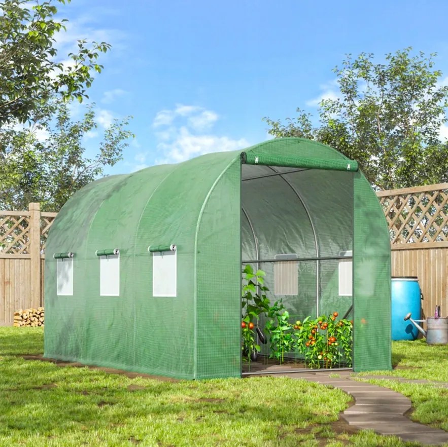 Kerti polytunnel 2 m x 3 m