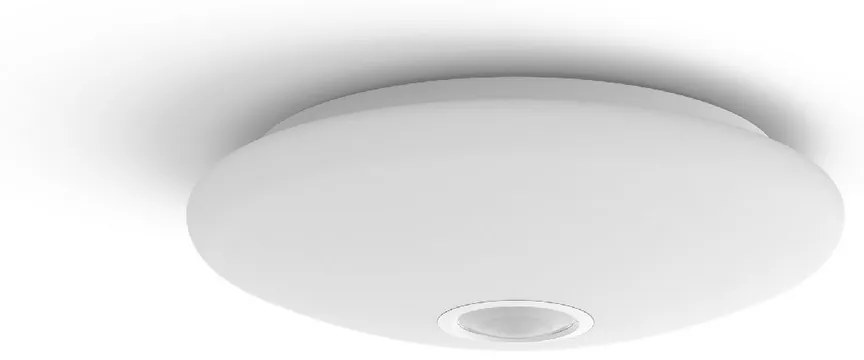 Philips 8719514431805 Mályva PIR LED mennyezeti lámpa 6 W 600lm 2700K, 25 cm, fehér