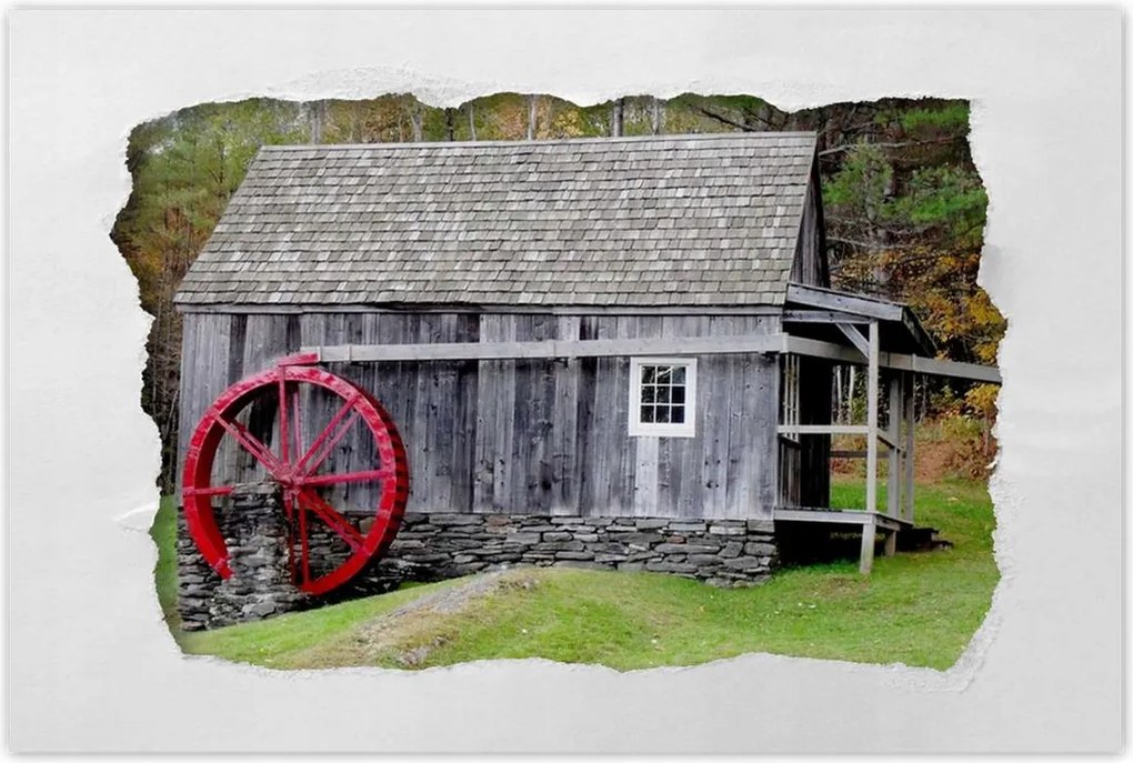 Poszterek 90x60 Vízimalom