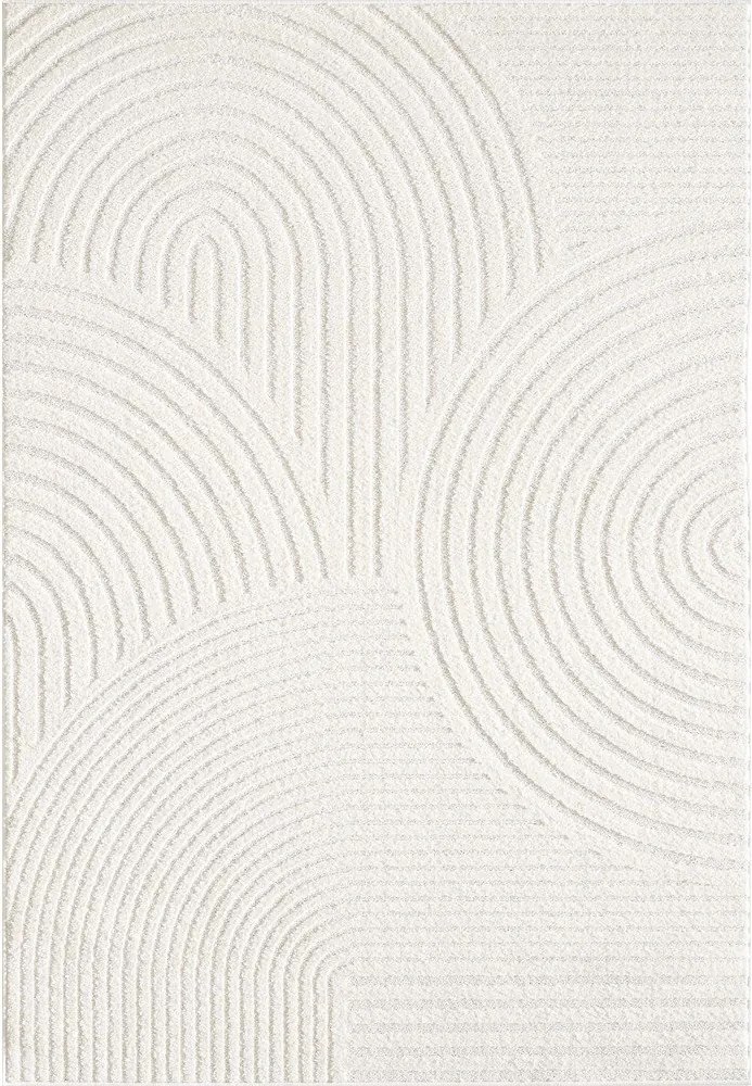 Krémszínű szőnyeg 160x230 cm Whirl – ESTE