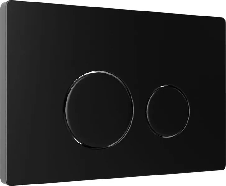 Öblítőgomb WC-hez Lavita Lav fekete