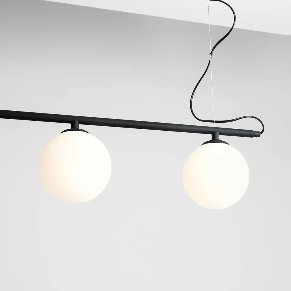 ALDEX 1006E_1 BERYL Többágú Függesztett Lámpa Fekete E14 IP20
