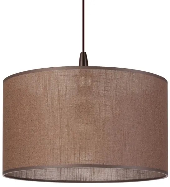 LED Csillár zsinóron NOEL 1xE27/60W/230V barna