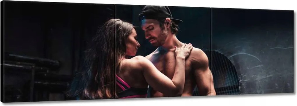Képek 120x40 Szerelem az edzőteremből Erő