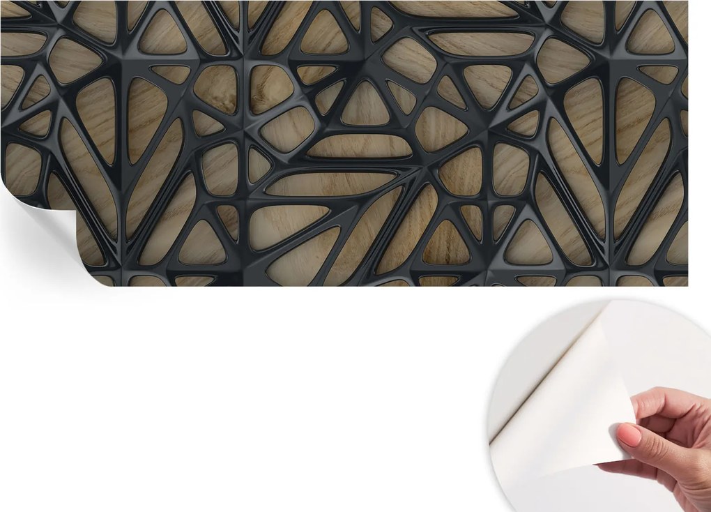 Modern fotótapéta Öntapadós Mosható Fa háló 250x104 cm