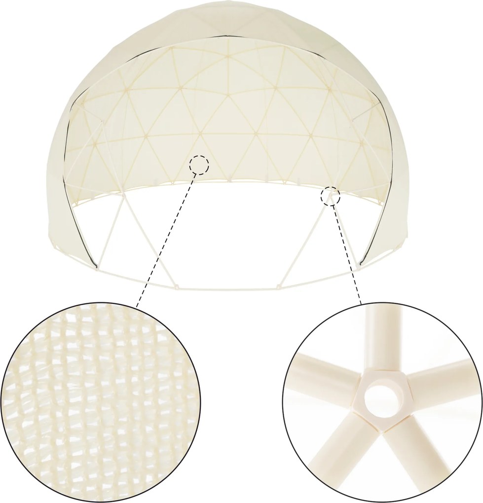 Kerti pavilon, nyári/téli változat, 3,6x2,2m, IGLU