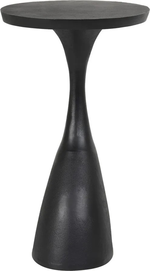 Kerek fém tárolóasztal 33x40 cm Macau - Light &amp; Living