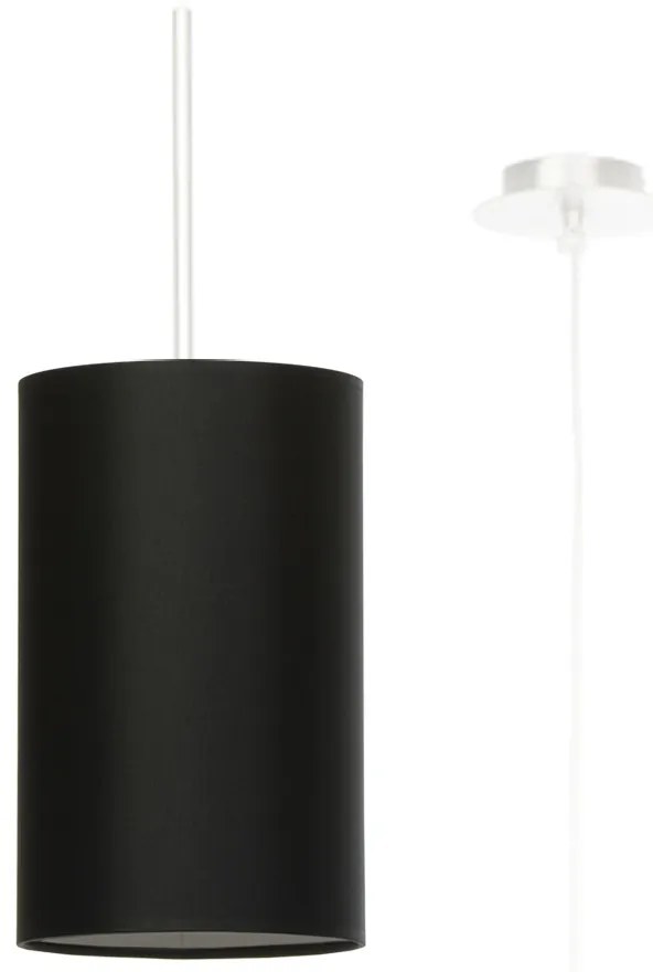 SOLLUX SL-0742 OTTO Hengeres Függesztett Lámpa Fehér, Fekete E27 IP20