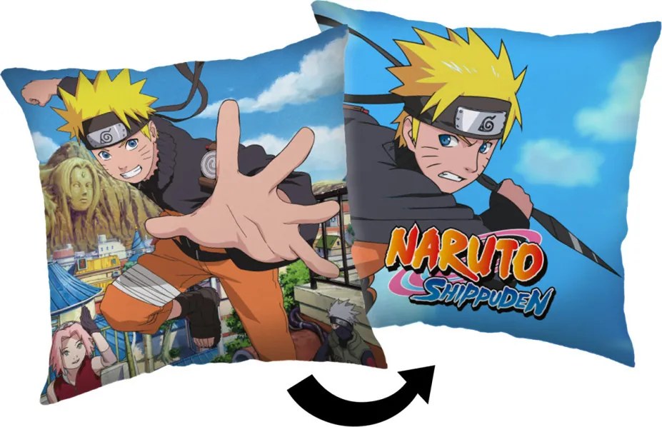 Naruto Shippuden párna, díszpárna 40x40 cm