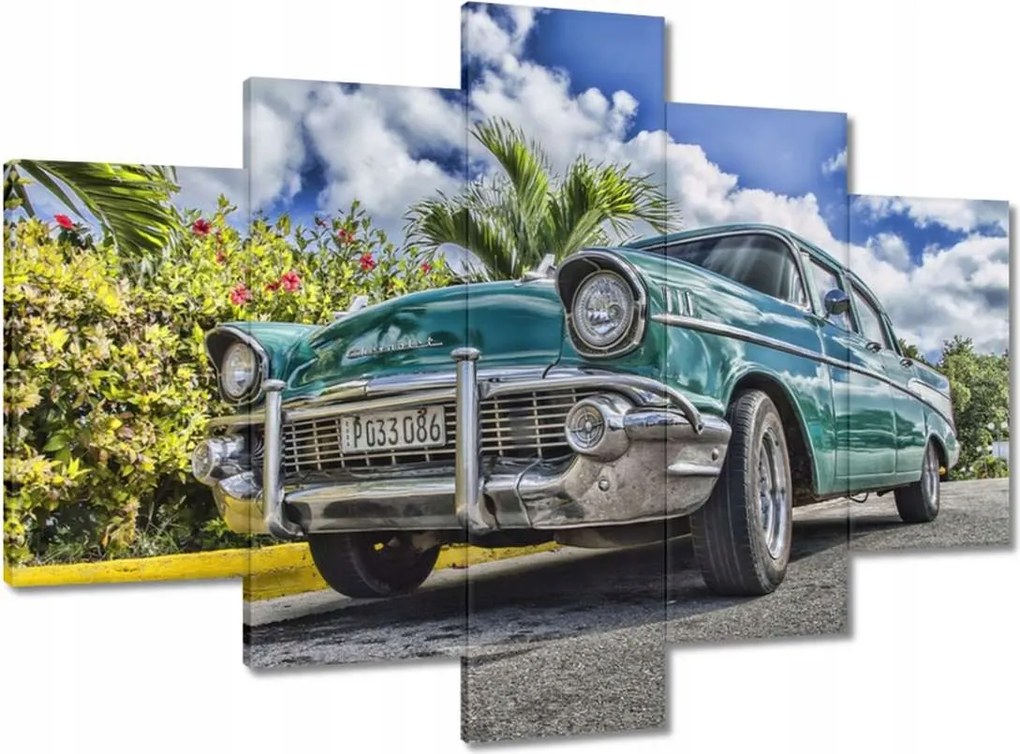 Festmények 150x105 Kubai autó