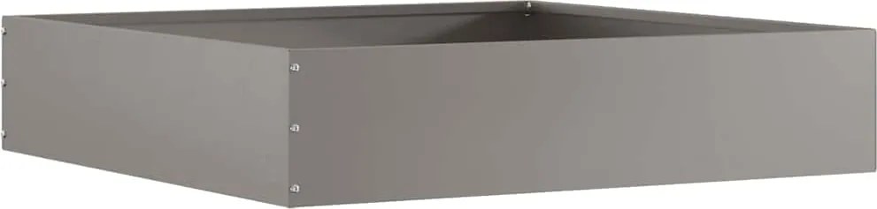 vidaXL Fűszegélyezés Rozsdás 60 x 60 x 13 cm Időjárásálló acél