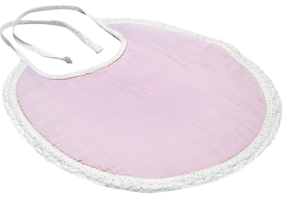 Paris rózsaszín muszlin előke - Kindsgut