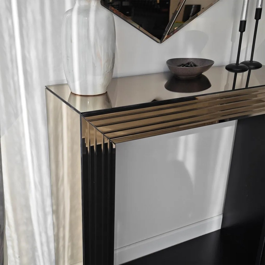 Dresser komód, bronz, 91 cm