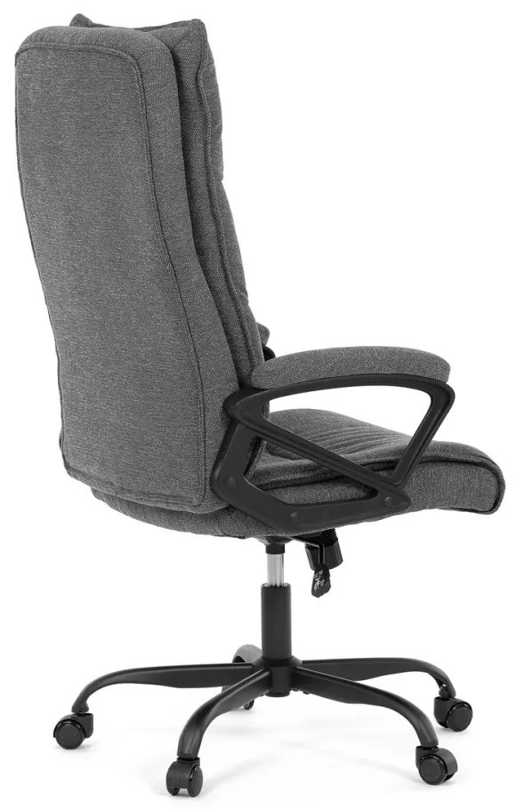 Scaun pivotant de birou confortabil, din țesătură, de culoare gri. KA-Y348